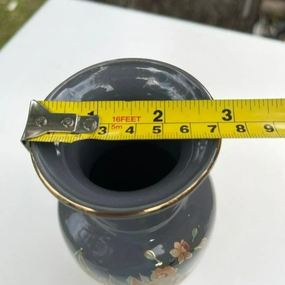 Vintage Shaddy‎ Japanese Vase  Hand Painted Porcelain